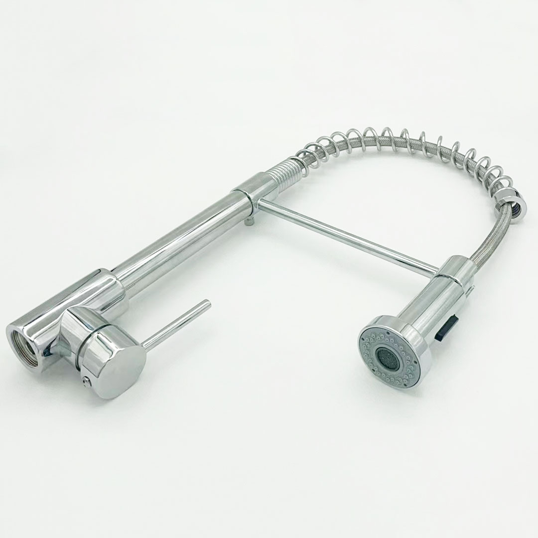 水龙头/五金龙头花洒/小水龙头/小熊贴防溅水龙头/洗手盆水龙头合金双联产品图