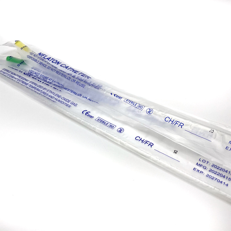 Medical sterile drainage tube, universal bladder irrigation tube for both men and women, ureter, silicone PVC disposable catheter details Picture