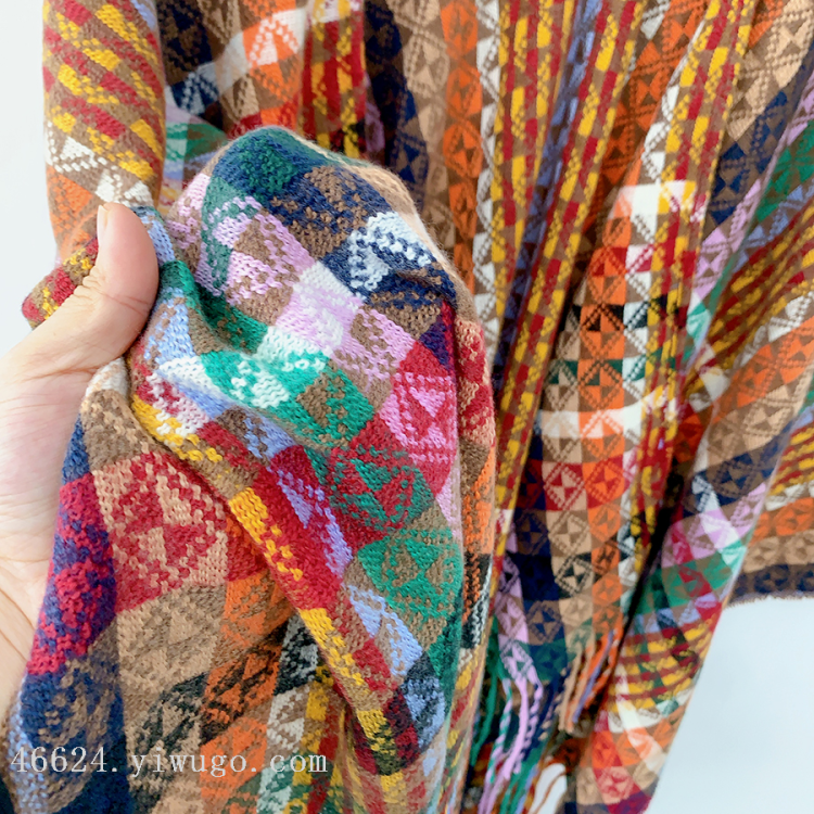 Wholesale of scarves, e-commerce live streaming, supply chain, new style shawls, ethnic style shawls Application Scenario