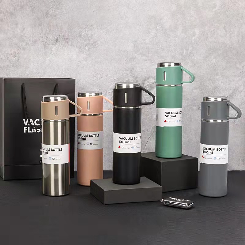 High-end business gifts, souvenirs, souvenirs, engraved custom logos, stainless steel cup sets, box sets details Picture