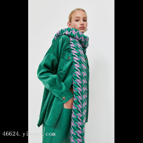 New in-stock cross-border scarves wholesale, e-commerce live streaming supply chain, European and American thousand bird pattern scarves, air conditioner shawls Item Picture