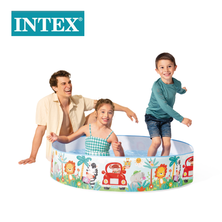 INTEX58477 Ocean Park Hard rubber Pool, non-inflatable Pool, Family Swimming Pool, Children's Holiday seaside pool