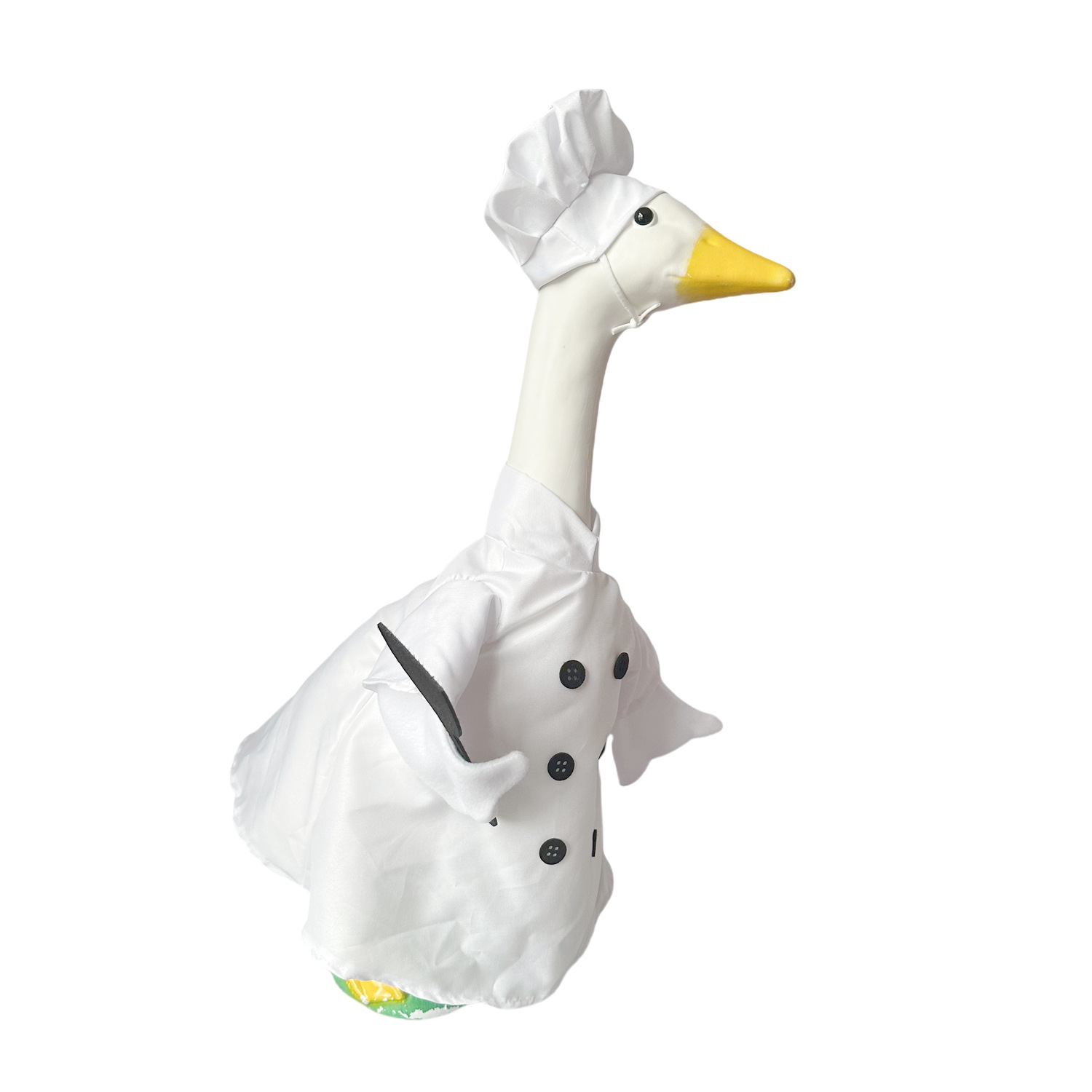 2026 New American porch Goose Dress Set, Big White goose Chef hat, Independence Day holiday decoration, Amazon