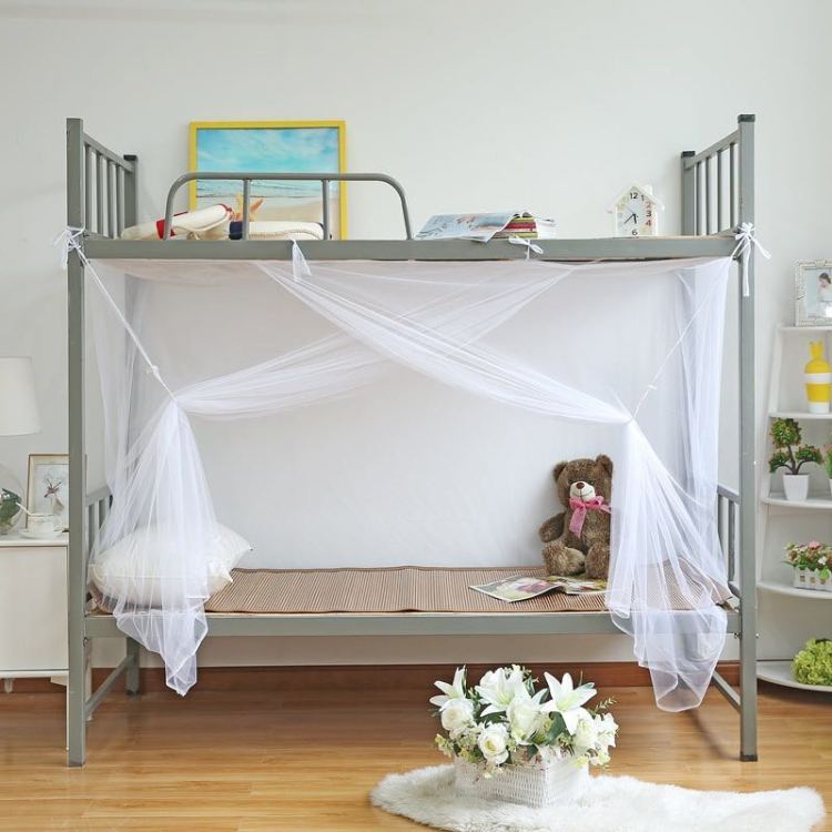 Student dormitory bunk beds, single beds in dormitories, dust-proof mosquito nets, and beds that do not require installation Item Picture
