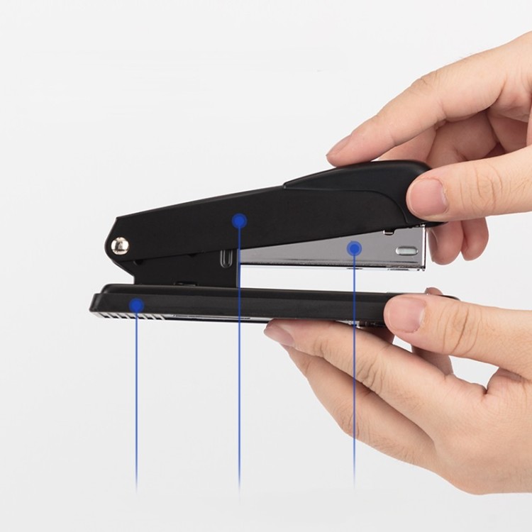 Deli Office Stationery #12 Desktop Effortless Stapler Specification image