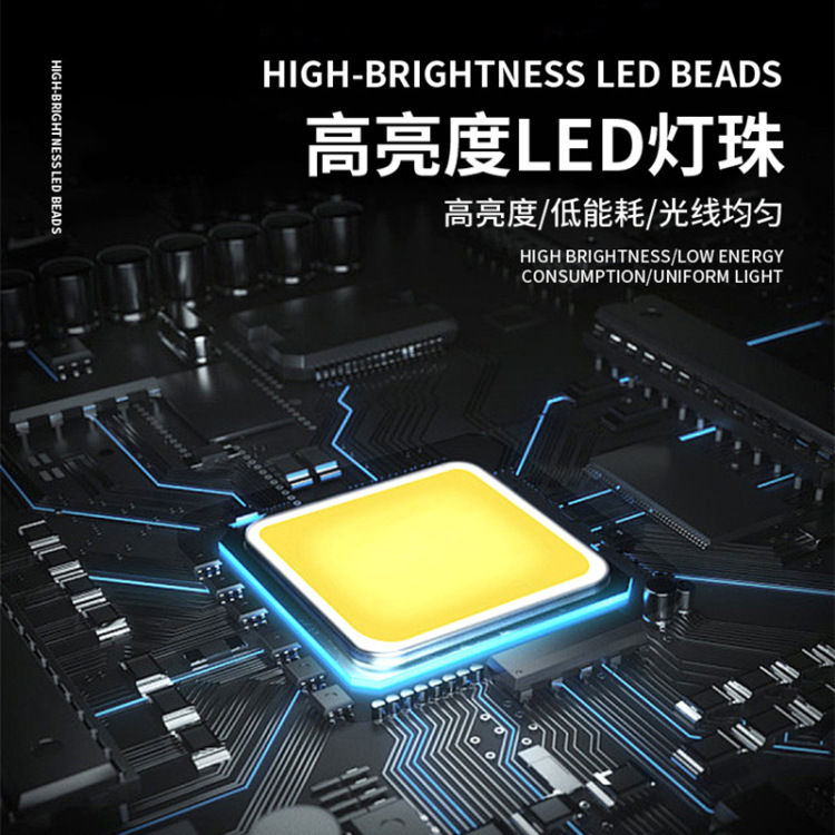 AIBUCUO hublot proyecto aleación de aluminio integrado solar LED street light head superbright street light control remoto inducción Specification image