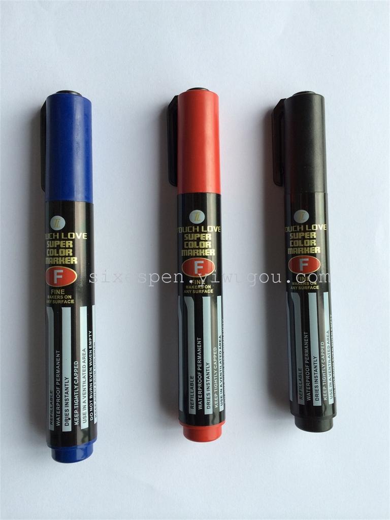 12 box-packed large-capacity high-quality black-tipped marker pens TL-901