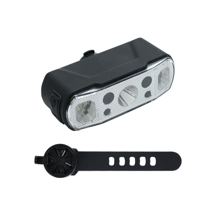 Передние фары V88, USB, заряжающие велосипедные фары, ездят на велосипедах с умными махающими машинками на пластиковых фарах Application Scenario
