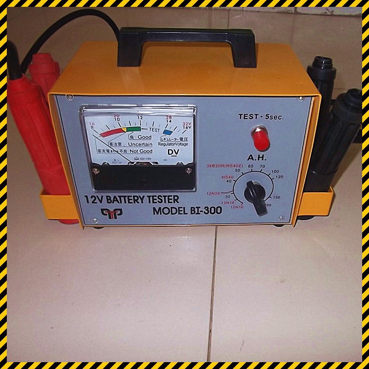 جهاز اختبار البطاريات Battery Tester لاختبار البطارية من طراز 6-12V Specification image