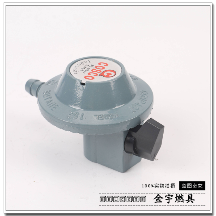 液化气减压阀/减压阀/黄铜分水器/3kg煤气罐/墨西哥细节图