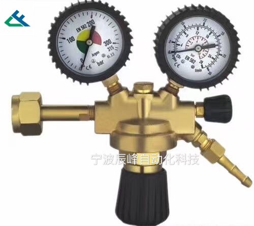 欧洲款式CGA320? CGA540氩氧化碳双级式气压表 减压器