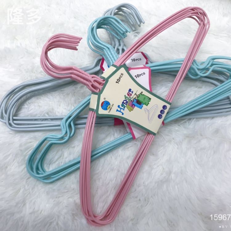 0066 Iron hanger, plastic hanger, girls' hanger, dormitory hanger, anti-slip hanger Application Scenario
