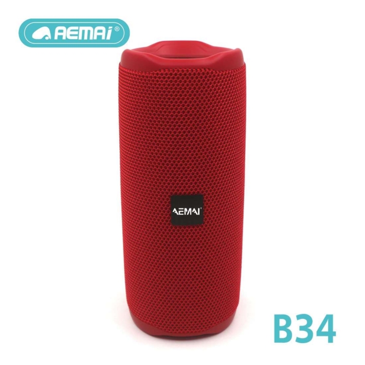 AEMAi's cross-border best-selling B34 Bluetooth speaker, portable hand-held subwoofer, card-inserting USB flash drive, car money collection speaker Item Picture