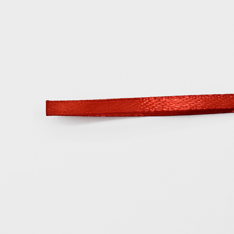 3mm ribbon, 10mm multi-size large roll red ribbon, gift packaging, silk ribbon, diy accessories, polyester silk ribbon, special offer Item Picture