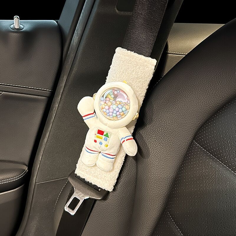 Car seat belt shoulder guard, a popular female car protective cover, cute cartoon car safety belt protective cover, InS-style girl shoulder guard, a best-selling item for the Spring Festival details Picture