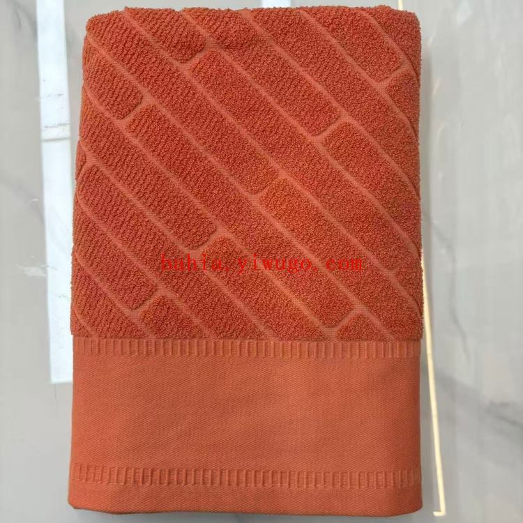 bahia Great Wall Wall Pattern pure cotton Bath Towel 70*140cm Home wrap bath towel Hotel Bath towel Bath towel Application Scenario