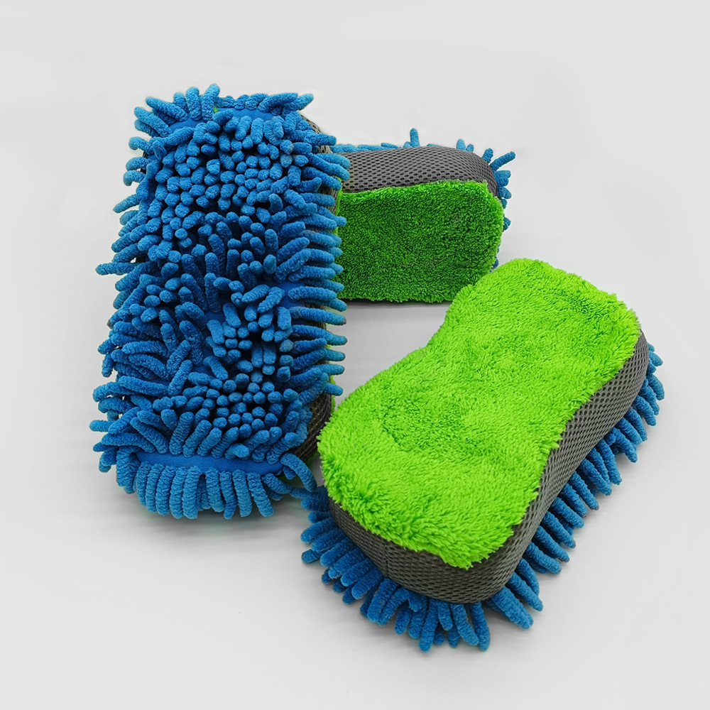 Chenier car cleaning sponge, extra-large thickened car washing sponge, high-density decontamination multi-functional coral sponge block Item Picture