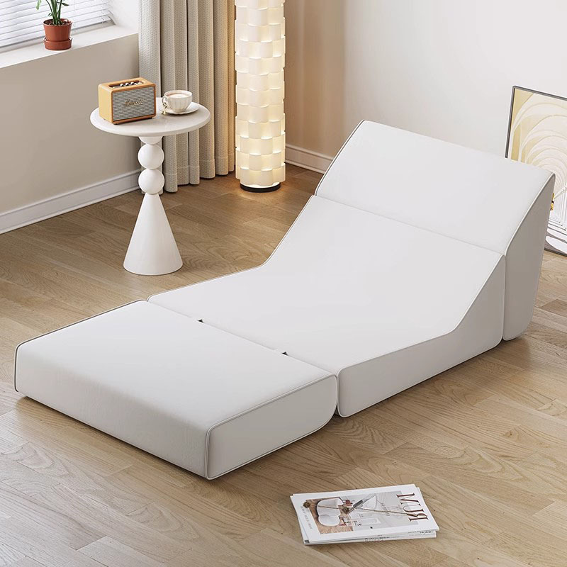 Simple and modern foldable sofa bed, lazy sofa, suitable for lying and sleeping, balcony bay window, casual single person compression sofa