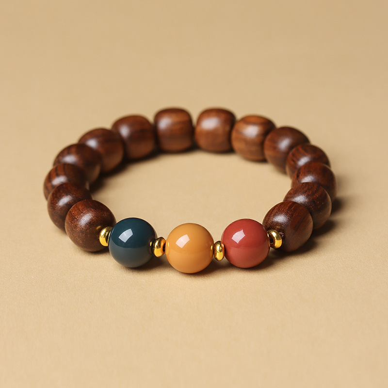 Black rosewood, yellow rosewood, African sandalwood bracelets 1.0 1.5 1.8 2.0 Hand-held prayer beads, Buddhist prayer beads, cultural and artistic pendants Specification image