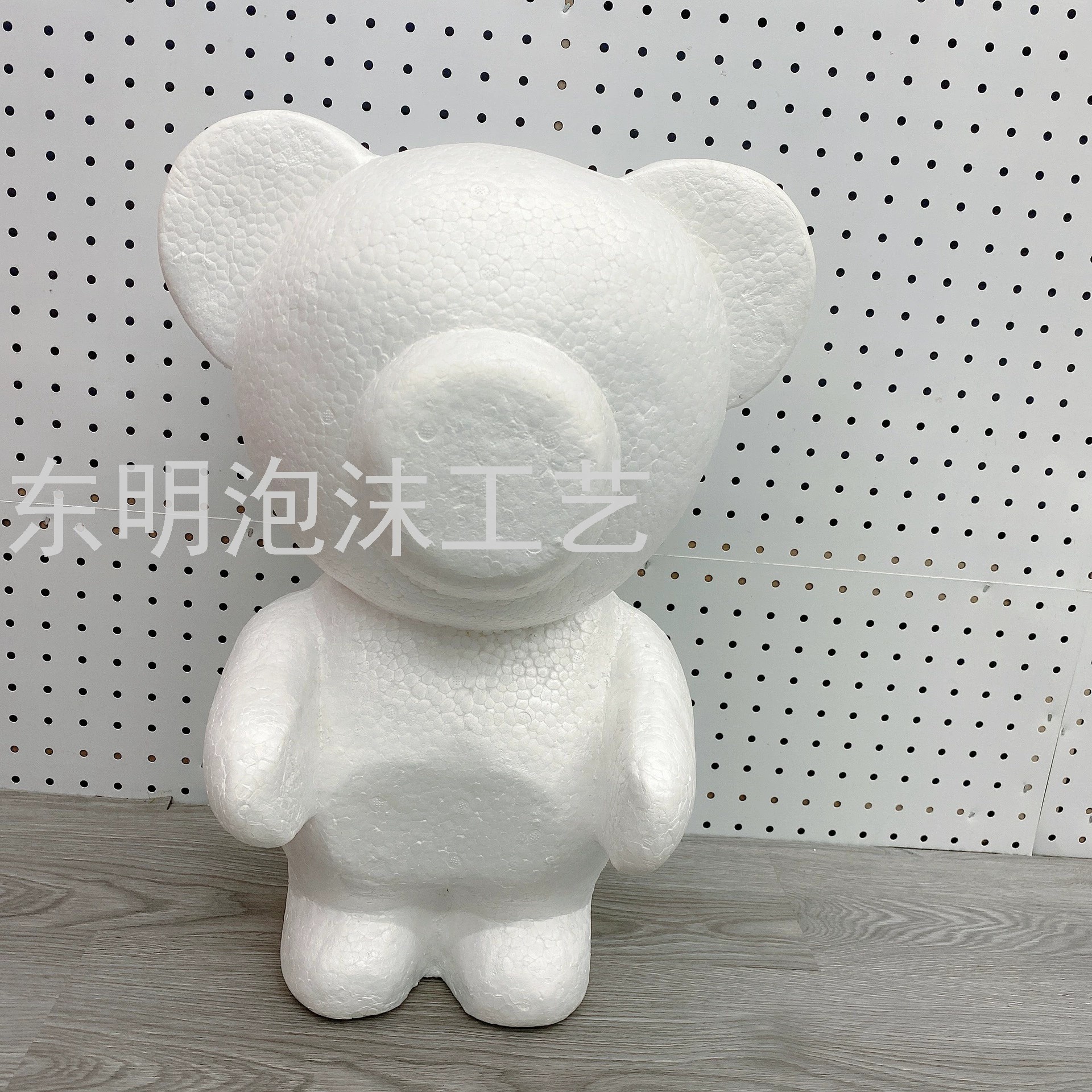 diy materials for handmade bear stick flowers, rose foam bear model molds, wedding creative gifts, gift materials details Picture