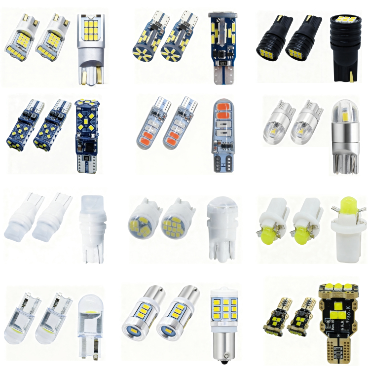 Auto parts LED car lights, auto parts, all models of high-power car headlights, cross-border exclusive supply Specification drawing