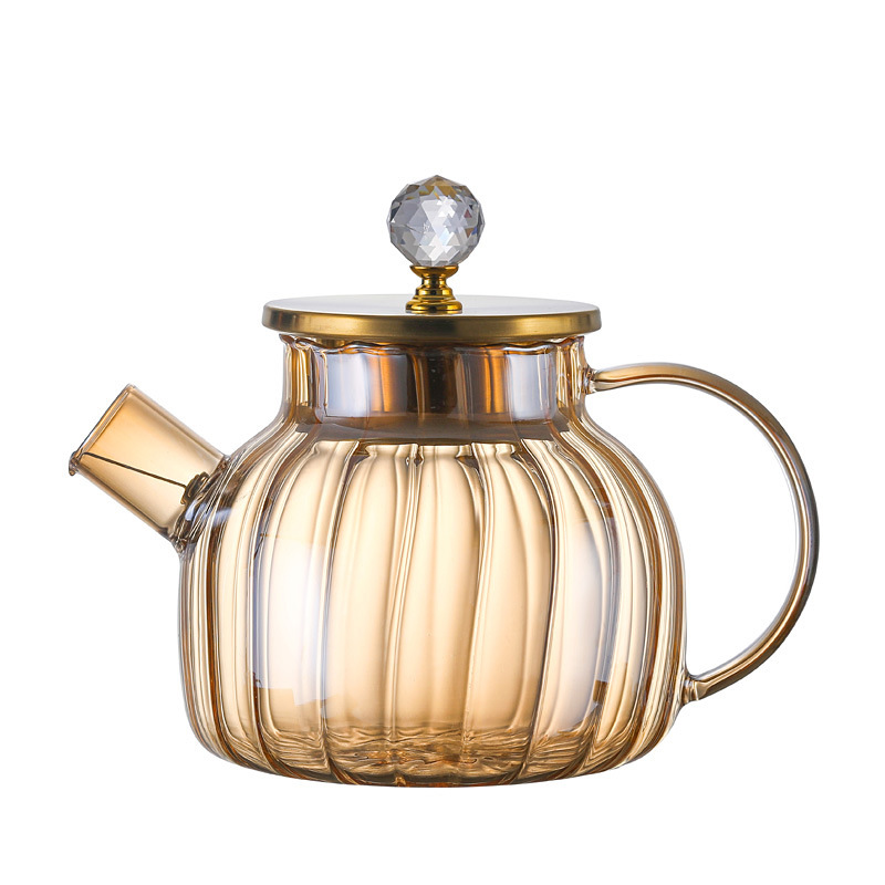 高颜值玻璃冷水壶高硼硅家用夏季冷泡茶壶饮料壶冰水壶凉水壶套装