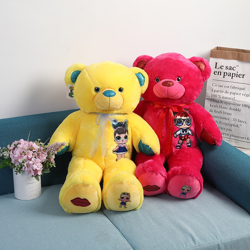 Big Bear plush toys, cute and popular cross-border products, are directly supplied by the manufacturer with customizable patterns details Picture