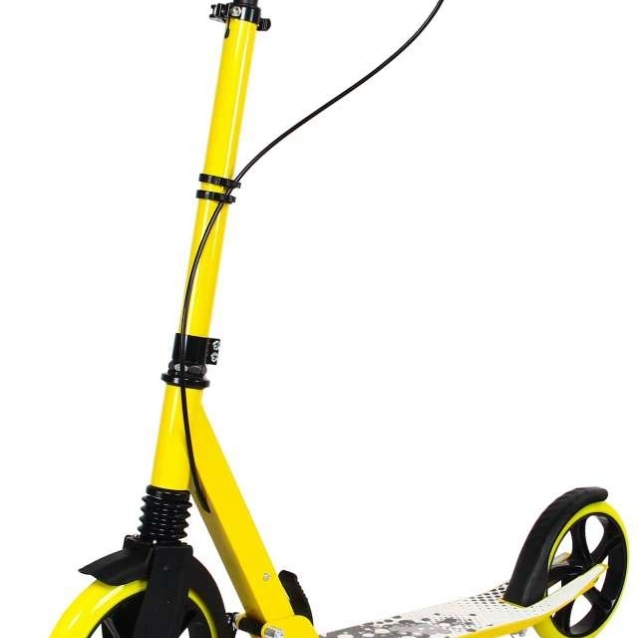 The source factory's adult foldable two-wheel foldable scooter with brakes