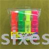 4 PVC bag highlighters, supermarket stationery set 5799 Application Scenario