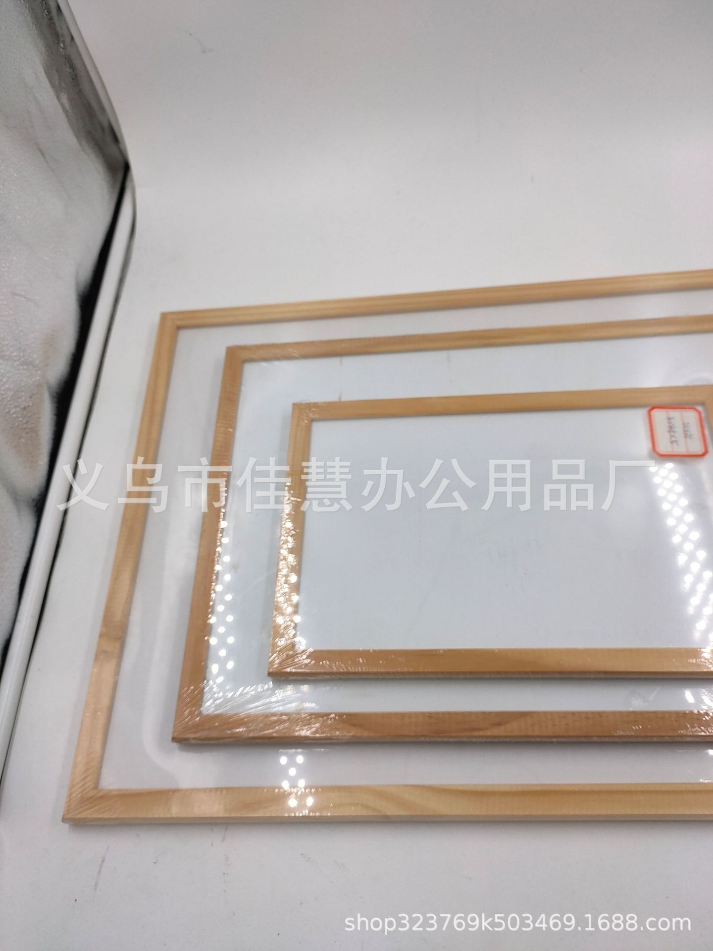 厂家直销木框白板学校教学白板批发可挂式家磁性白板绿板黑板定制细节图