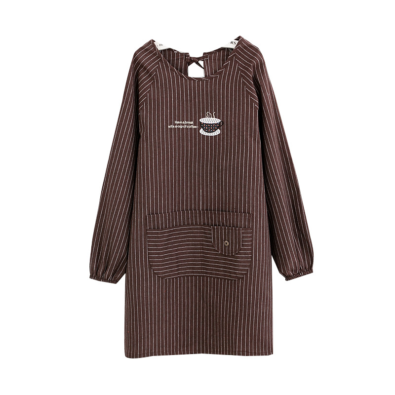 家务围裙、袖套实物图