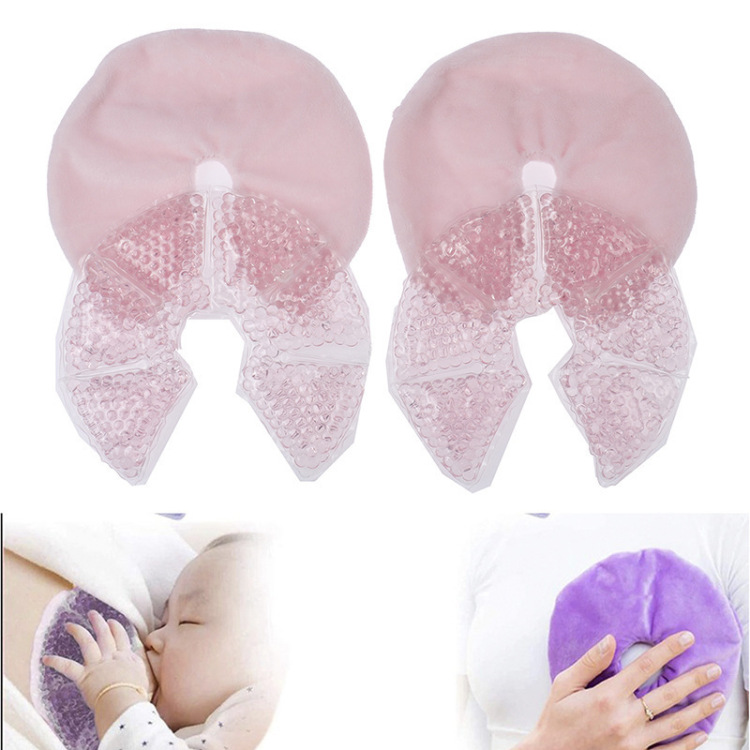 Cold and hot compress chest pad, a milk-increasing wonder, breast patch, breastfeeding pad for the breastfeeding period, and breast care pad for mothers Specification drawing