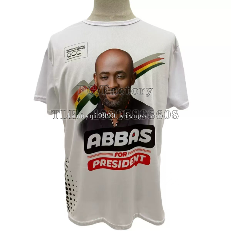 Customized Cross-Border Advertising Shirts, Presidential Campaign Uniforms, T-Shirts, Election Uniforms And Polo Shirts details Picture