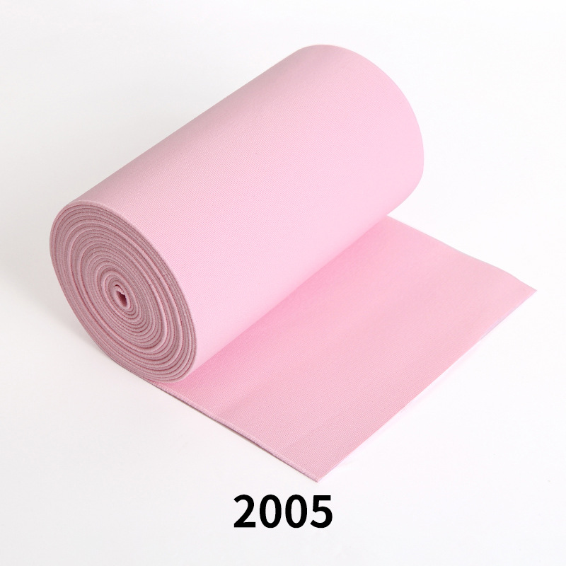 15CM widened, highly elastic, reinforced elastic band, colored latex silk, 10 cm wide belt, instrument elastic doll dress webbing Application Scenario