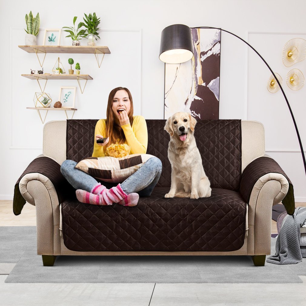【 Elsie 】 Cross-border wholesale sofa cover pet mat Sofa cover waterproof, wear-resistant, dual-purpose for pets, anti-bite details Picture