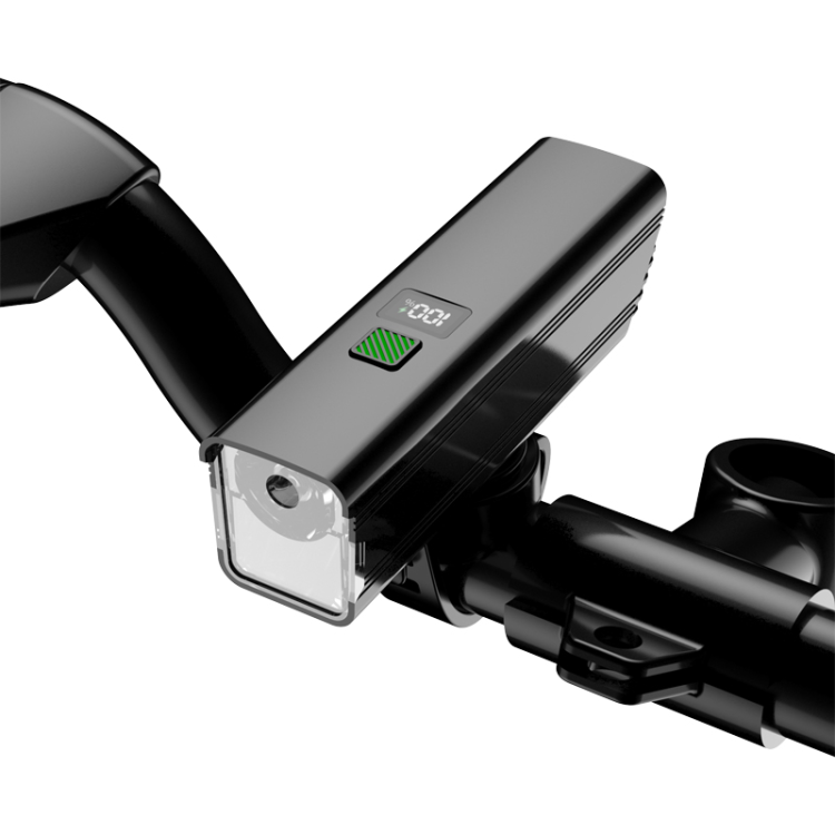 B18-1200Z загружает фары, USB заряжает алюминиевые фары, а велосипедные фонари прицеплены к фонарю Item Picture