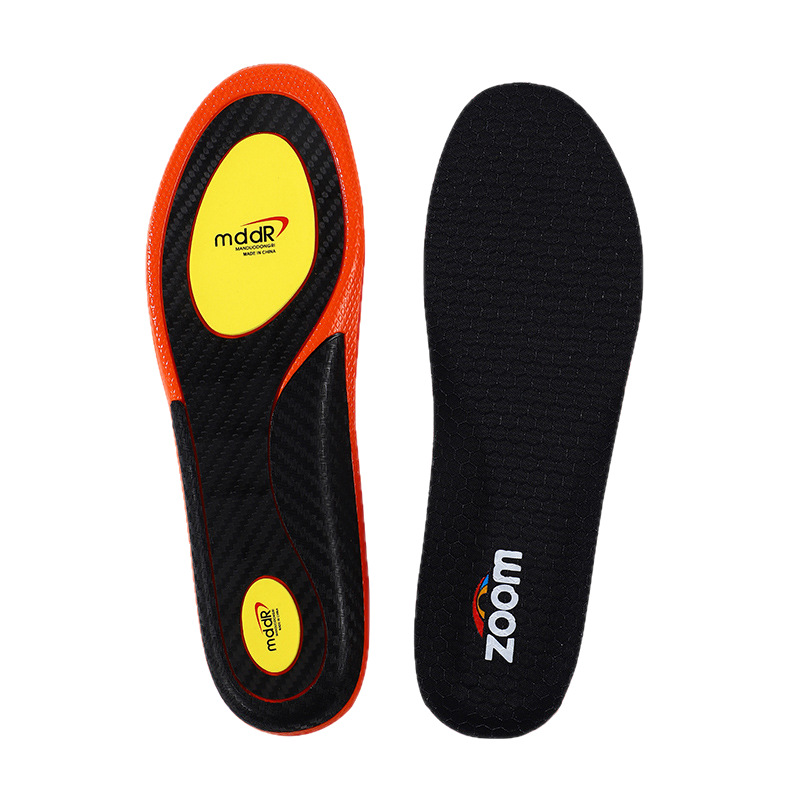 Full-length carbon plate insole arch support sports high-elastic anti-slip, shock-absorbing, breathable and sweat-absorbing carbon fiber insole running shoes full figure