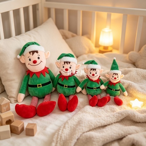 New Christmas series: Little snowman plush toys, reindeer cartoon dolls, Christmas tree creative decorative items Specification image