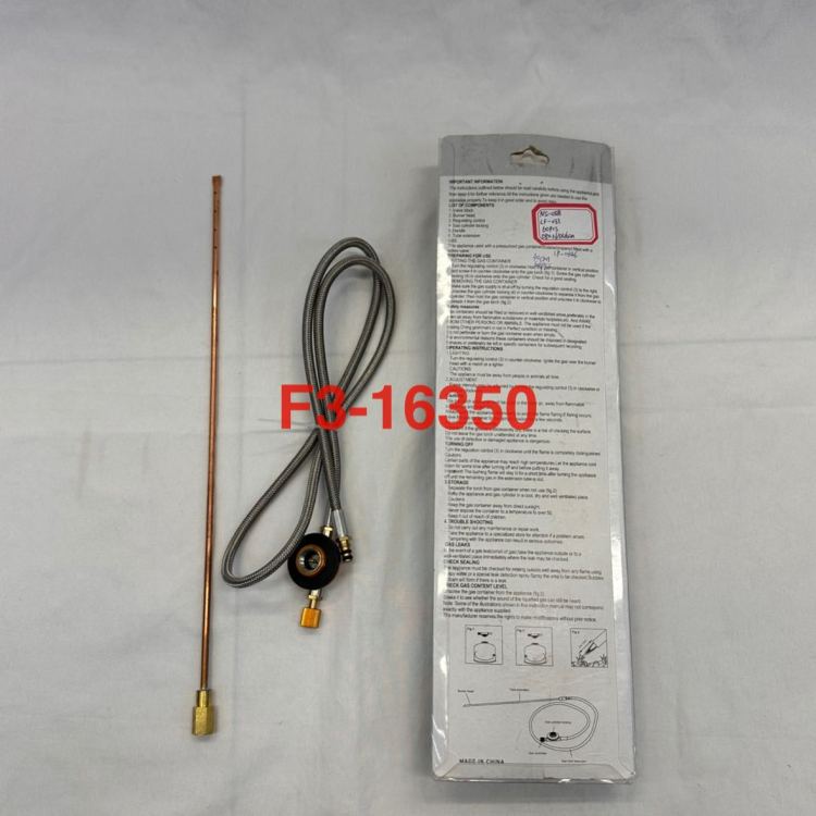 NS-03B (30CM) copper rod flame extension rod, outdoor spray gun extension air pipe set ignition rod Specification image