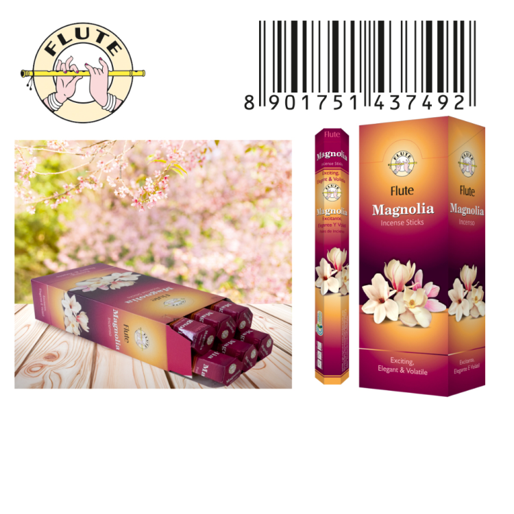 进口印度香 正品进口香薰熏香线香F0113-Magnolia。