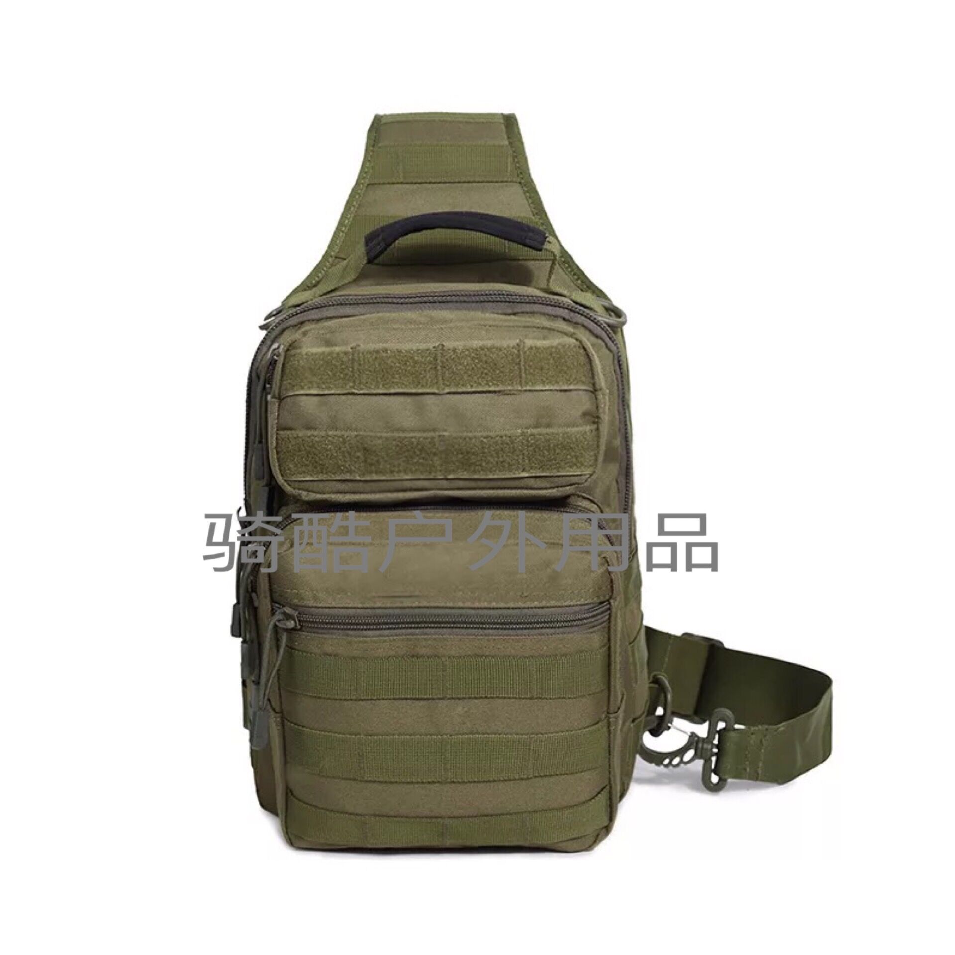 户外用品   战术胸包  斜挎男包户外迷彩胸包IPAD34单肩背包