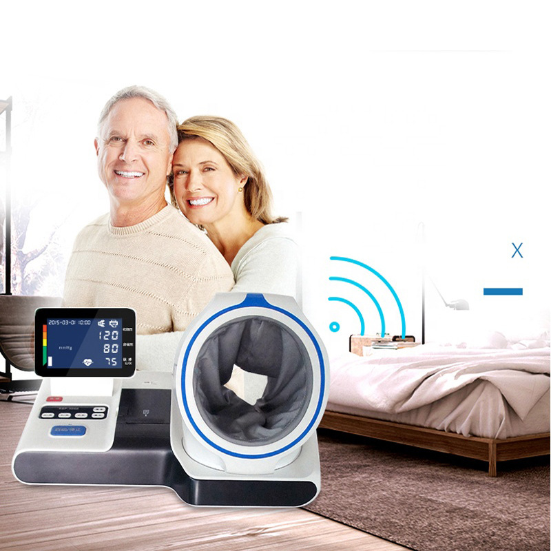 Arm-type blood pressure monitor, tunnel blood pressure measuring instrument, band-free medical electronic blood pressure monitor, fully automatic Specification drawing