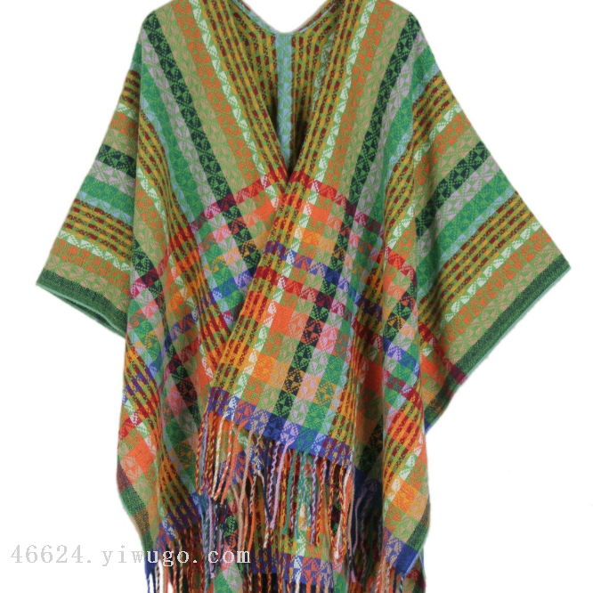 披肩/丝巾柔透气/薄款披肩/纱巾/牙卖加图案雪纺沙滩巾白底实物图