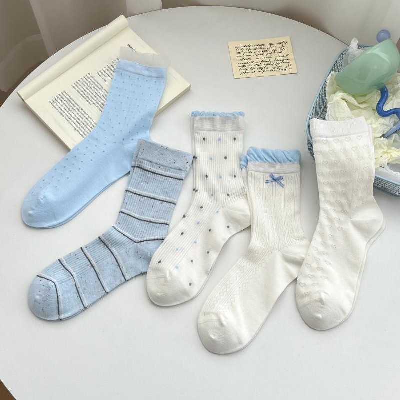 袜子/袜子长筒袜/低筒烫钻手工袜/堆堆袜/烫钻短袜细节图