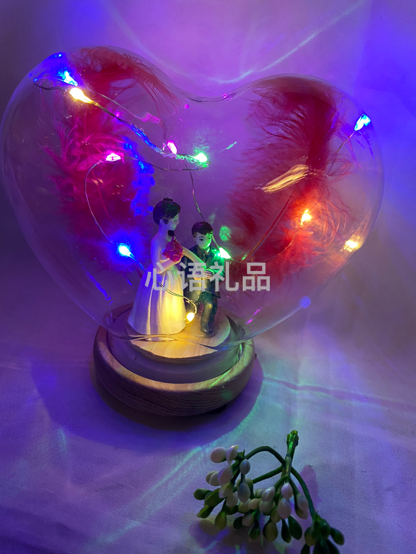 玻璃罩/流沙/手饰/花瓶摆件/玻璃制品产品图