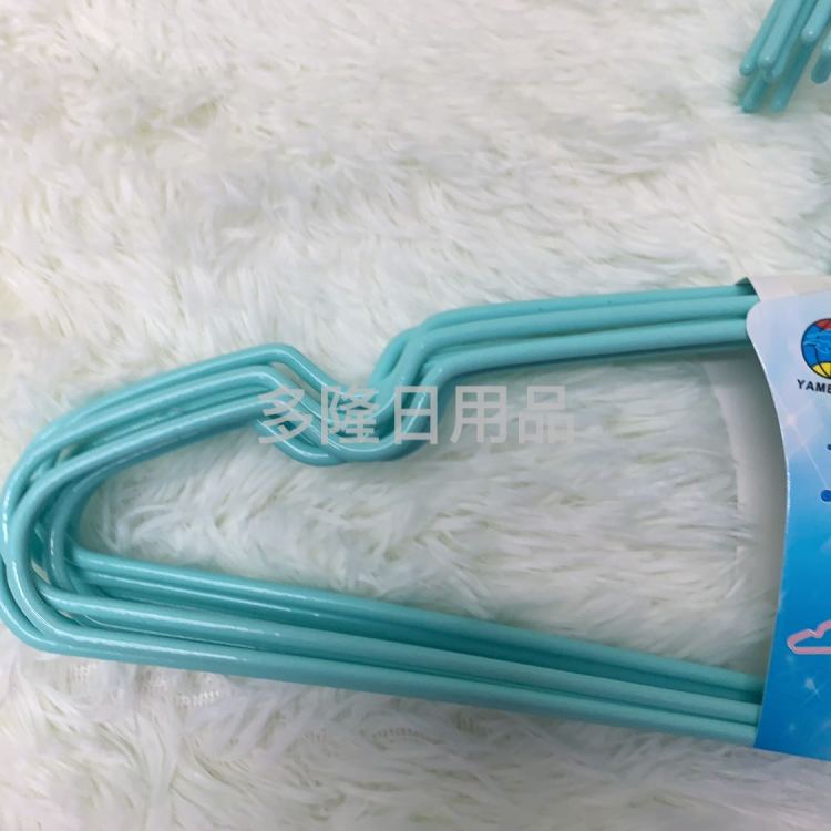 0068 Iron hangers, plastic hangers, dormitory hangers, anti-slip hangers, household hangers Application Scenario
