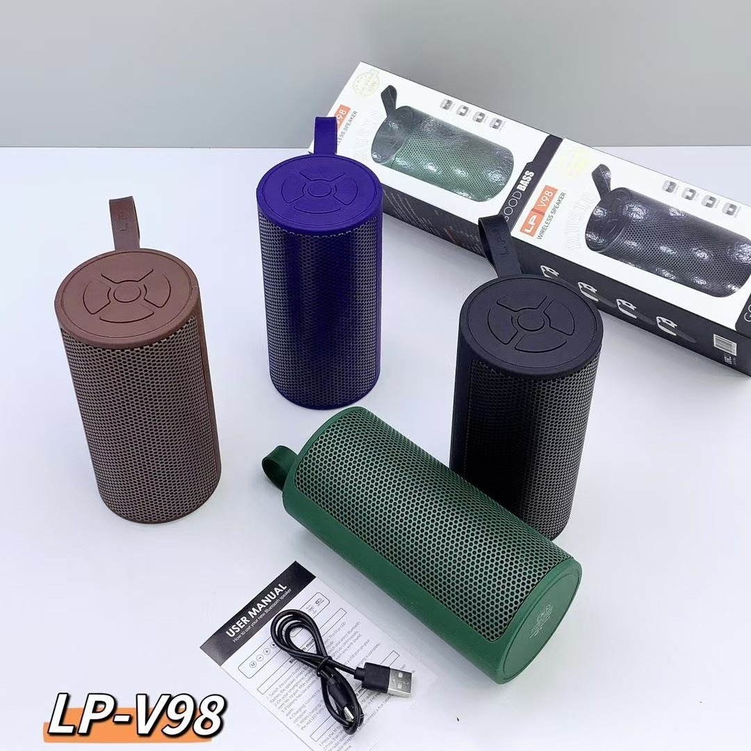 2026跨境蓝牙音箱户外骑行小音响迷你家用插卡便携式10W低音炮产品图