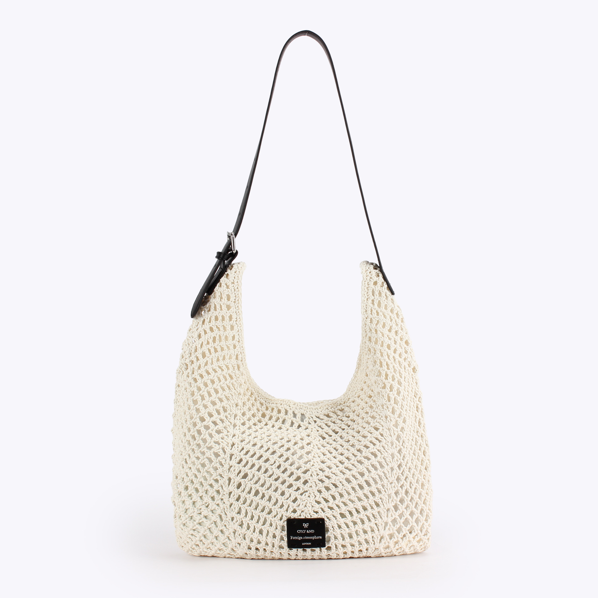 New amber rope hand-woven bag, a versatile and niche ladies' bag for beach vacations, leisure, daily commences and other occasions full image