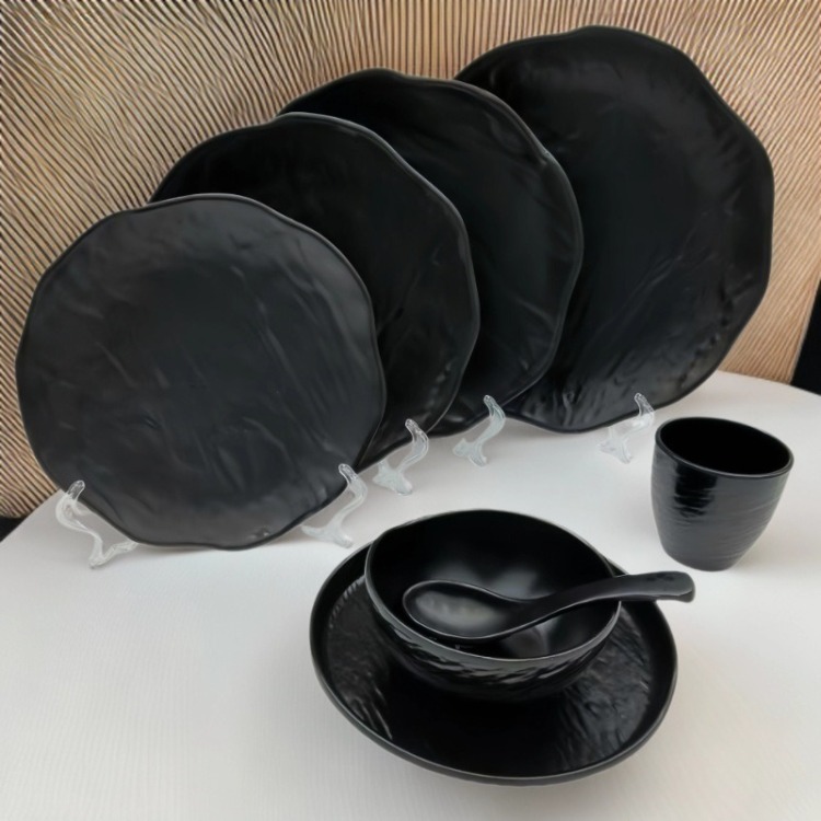 密胺拼盘/餐具/餐盘/盘子/瓷盘餐盘白底实物图