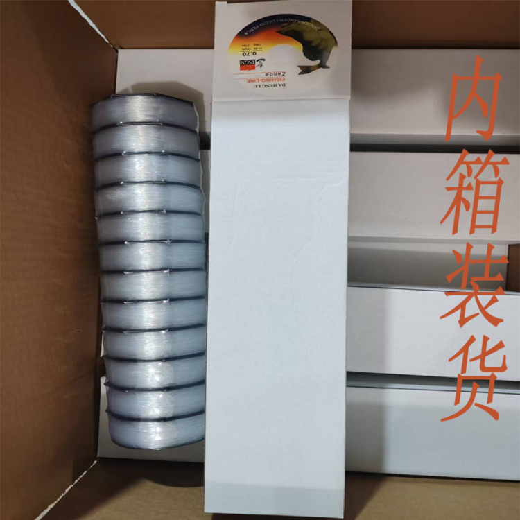 透明线尼龙线透明鱼线十连盘国产线八角盘渔线外贸产品定制渔线细节图